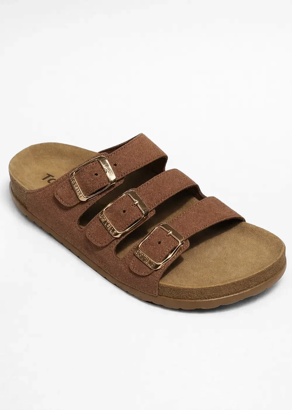 Sandales Cuir Daim